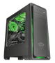 GXT 762G LED Illuminated silent PC case fan - black/green-Visual