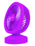 Ventu USB Cooling Fan - purple-Visual