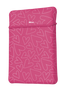 Yvo Reversible Sleeve for 15.6" Laptops with wireless mouse - pink hearts-Visual