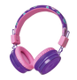 Comi Bluetooth Wireless Kids Headphones - purple-Visual