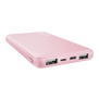 Primo Ultra-thin Powerbank 10.000 mAh - Pink-Visual