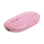 Puck Rechargeable Bluetooth Wireless Mouse - pink-Visual