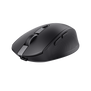 Ozaa Compact Multi-Device Wireless Mouse - Black-Visual