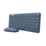 Lyra Wireless Keyboard & Mouse Set - blue-Visual