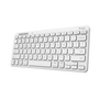 Lyra Compact Wireless Keyboard - White-Visual