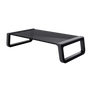 Monta Tempered glass monitor stand - Black-Visual