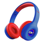 Nouna Wireless Kids Headphones  - Blue - Red-Visual