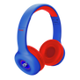 Nouna Wireless Kids Headphones  - Blue - Red-Visual