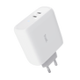 Maxo 65W 2 port USB-C Charger​ - White-Visual
