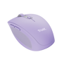 Ozaa Compact Multi-Device Wireless Mouse - Purple-Visual