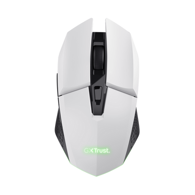 GXT 110W Felox Wireless Gaming Mouse - white-Top