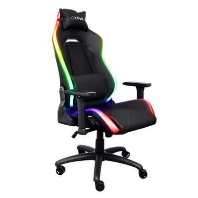 GXT 719 Ruya RGB Gaming Chair - Black-Visual