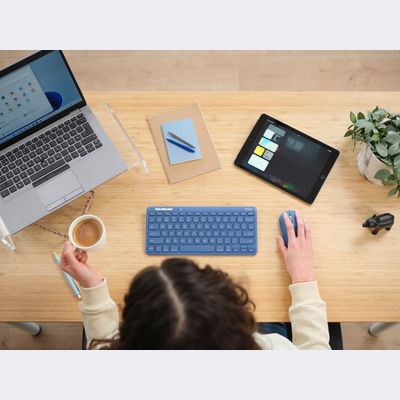 Lyra Compact Wireless Keyboard - Blue