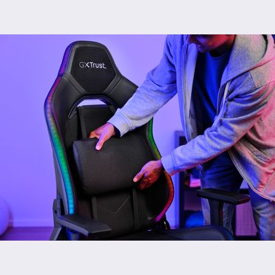 GXT 719 Ruya RGB Gaming Chair - Black