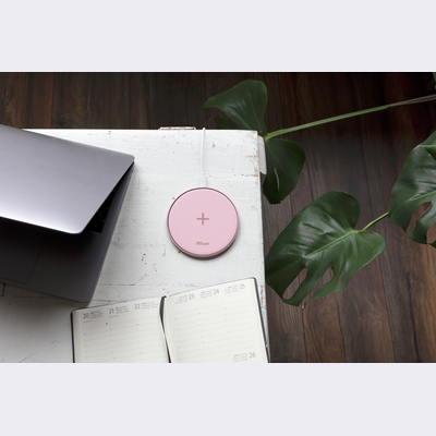 Qylo Fast Wireless Charging Pad 7.5/10W - pink