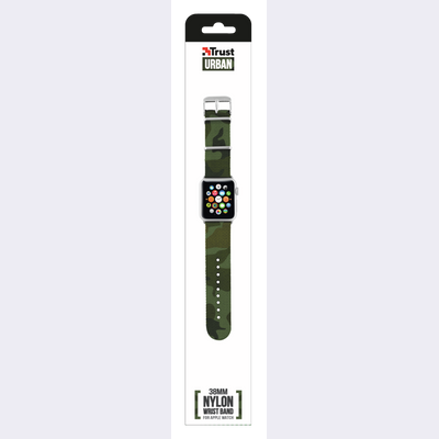 Nylon Wrist Band for Apple Watch 38mm - camouflage