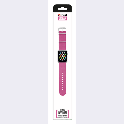 Nylon Wrist Band for Apple Watch 38mm - pink