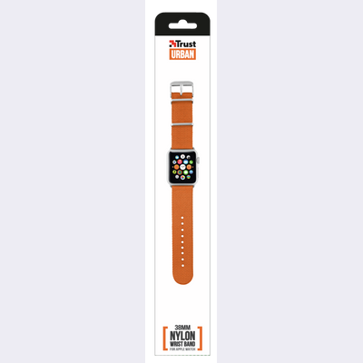 Nylon Wrist Band for Apple Watch 38mm - orange