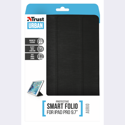 Aurio Smart Folio for iPad Pro 9.7" - black