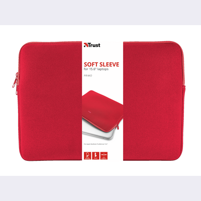 Primo Soft Sleeve for 15.6" laptops - red