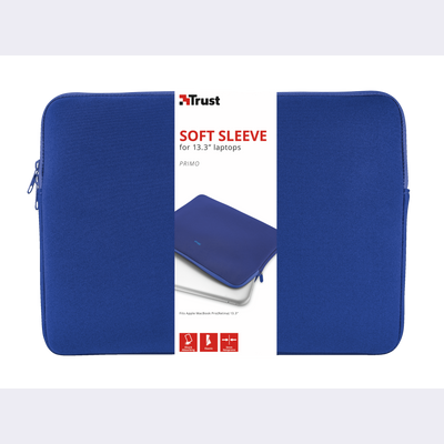 Primo Soft Sleeve for 13.3" laptops - blue