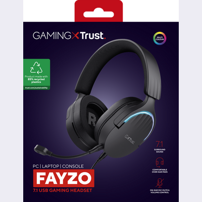 GXT 490 Fayzo 7.1 USB Gaming Headset 