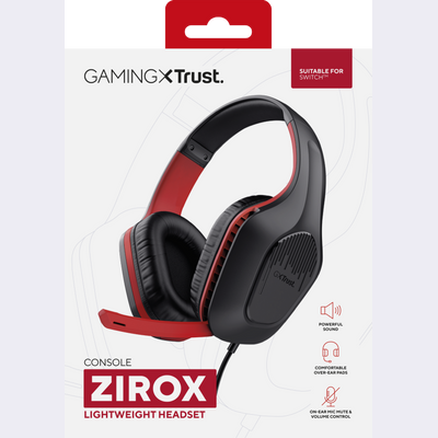 GXT 415S Zirox Gaming headset suitable for Switch