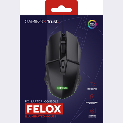 GXT 109 Felox Gaming Mouse - black