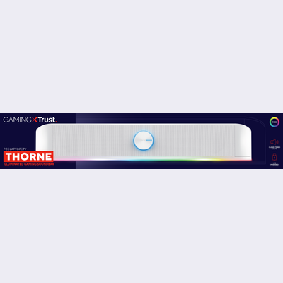 GXT 619W Thorne RGB Illuminated Soundbar White