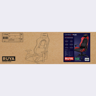 GXT 714R Ruya Gaming Chair - Red UK