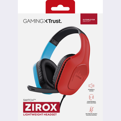 GXT 416S Zirox Gaming headset suitable for Switch