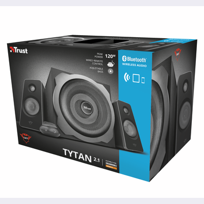 GXT 38BT Tytan 2.1 Speaker Set with Bluetooth
