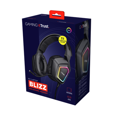 Trust gxt 450 blizz rgb 7.1 surround online gaming headset