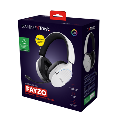 GXT 491W Fayzo Wireless Gaming Headset - White