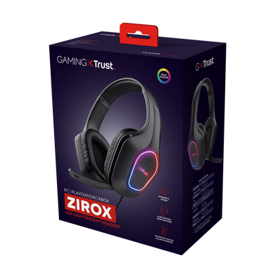 GXT 416 Zirox LED Lightweight Gaming Headset