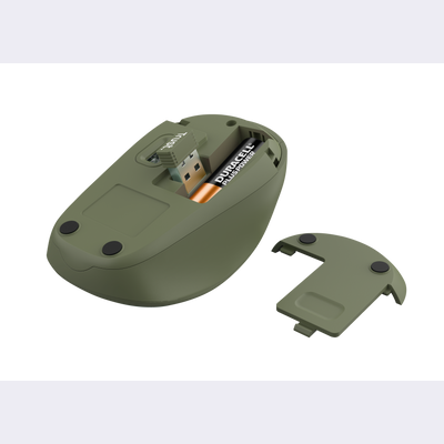 Yvi+ Silent Wireless Mouse Eco - green