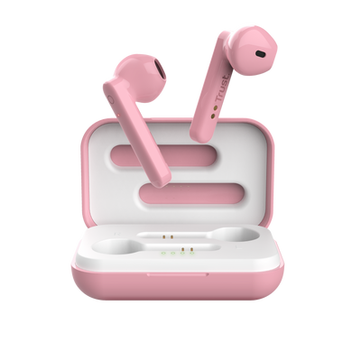 Primo Touch Bluetooth Wireless Earphones - pink-Front