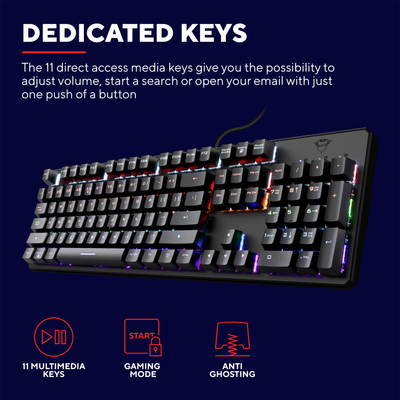 GXT 865 Asta Mechanical Gaming Keyboard