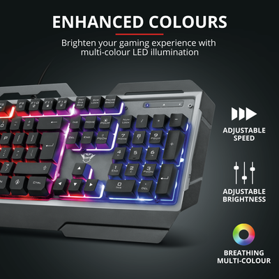 GXT 856 Torac Illuminated Gaming Keyboard