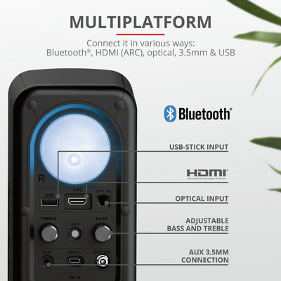 GXT 635 Rumax Multiplatform RGB 2.1 Speaker Set