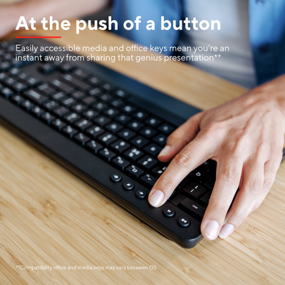 Trezo Comfort Wireless Keyboard & Mouse Set