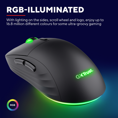 GXT 927 Redex+ High-performance wireless gaming mouse