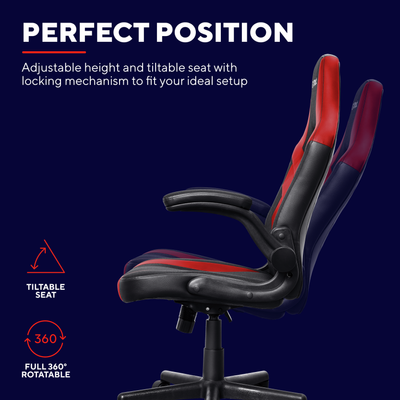 GXT 703R Riye Gaming Chair - Red UK