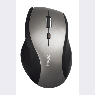 Sura Wireless Mouse - black/grey-Top