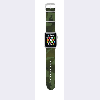 Nylon Wrist Band for Apple Watch 42mm - camouflage
