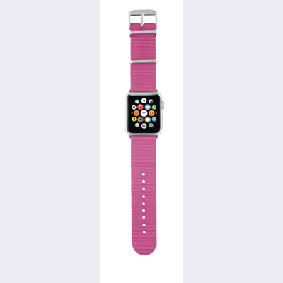 Nylon Wrist Band for Apple Watch 42mm - pink