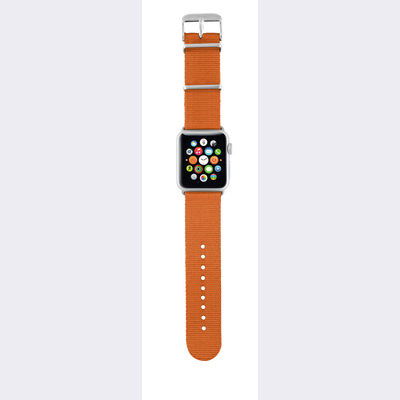 Nylon Wrist Band for Apple Watch 42mm - orange