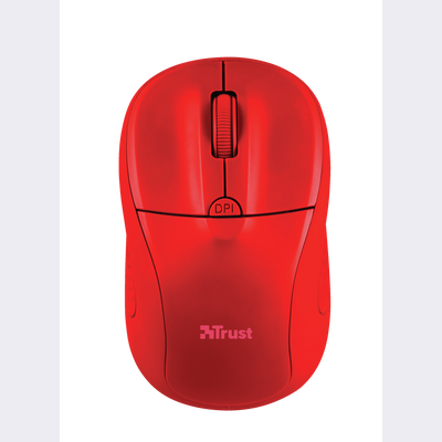 Primo Wireless Mouse - matte red
