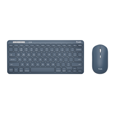 Lyra Wireless Keyboard & Mouse Set - blue-Top