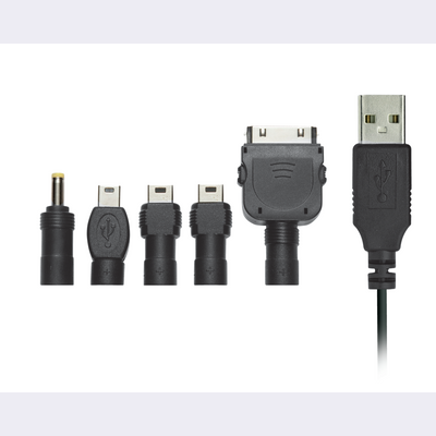 USB Charge Tip Pack for Portable Music & Gaming Devices